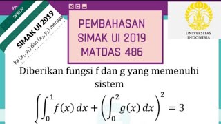 Pembahasan matematika dasar simak ui 2019 - 2020 soal latihan m...