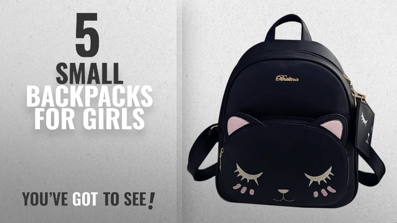 Small Backpacks For Girls [2018 Best Sellers]: Donalworld Girl Floral School Bag Travel Cute PU