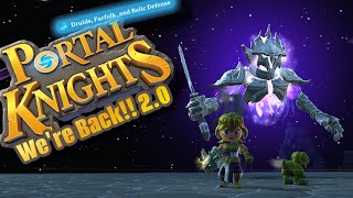 ⭐ Portal Knights 2024 🤭 ⭐ Taking on the final boss, The Hollow King, Elves, Furfolk, rifts, Relics