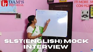 SLST English Interview | Candidate’s Effort &amp; Expert Suggestions