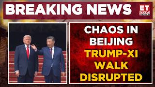 'GET OUT!': Chaos Erupts in Beijing as Security Blocks US Press from Trump-Xi Walk | World News screenshot 4