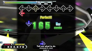 【DDR GRAND PRIX】Tell me what to do【DP DIFFICULT】