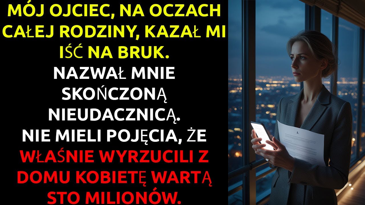 Rodzina nazwała mnie NIEUDACZNICĄ na oczach wszystkich — teraz wynajmują ode MNIE własny dom.