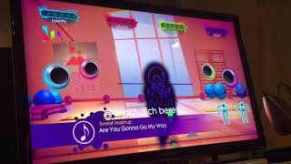 Just dance 3 Are you gonna go my way Mashup 4 players 5 stars (11k) Xbox 360