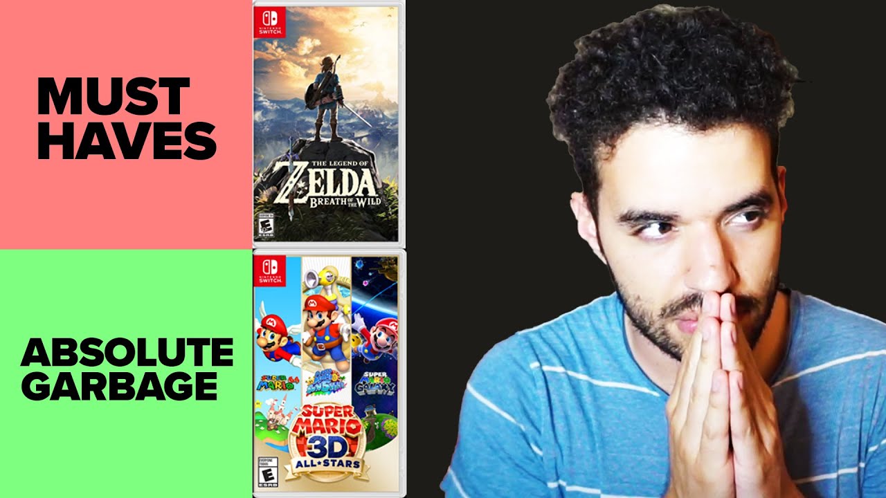 Ranking EVERY NINTENDO SWITCH Exclusive Game EVER!