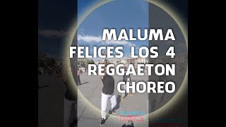 Maluma - Felices los 4 reggaeton choreo by ReggaetonDance