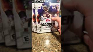 4 sealed copies of 2005 PS1 Madden football video game. #madden #raylewis #sealedvideogame