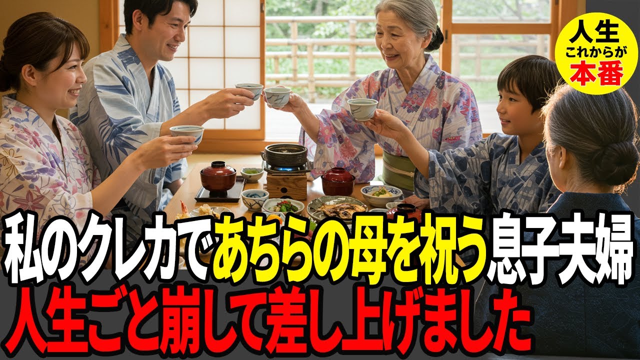 【誕生日は“義母優先”】私の誕生日に届いたのは、請求明細と孤独でした。息子夫婦の非常識に気づいた母が選んだ、静かな報復とは——