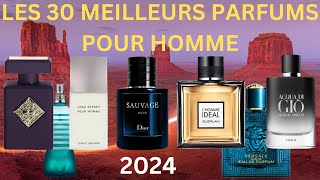 LES MEILLEURS PARFUMS HOMME POUR L'ANNÉE 2024