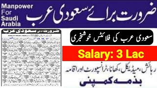 Thousands Free Visa Jobs in Tabuk Neom city project Saudi Arabia For Pakistani