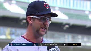 Twins' Randy Dobnak on his first career save