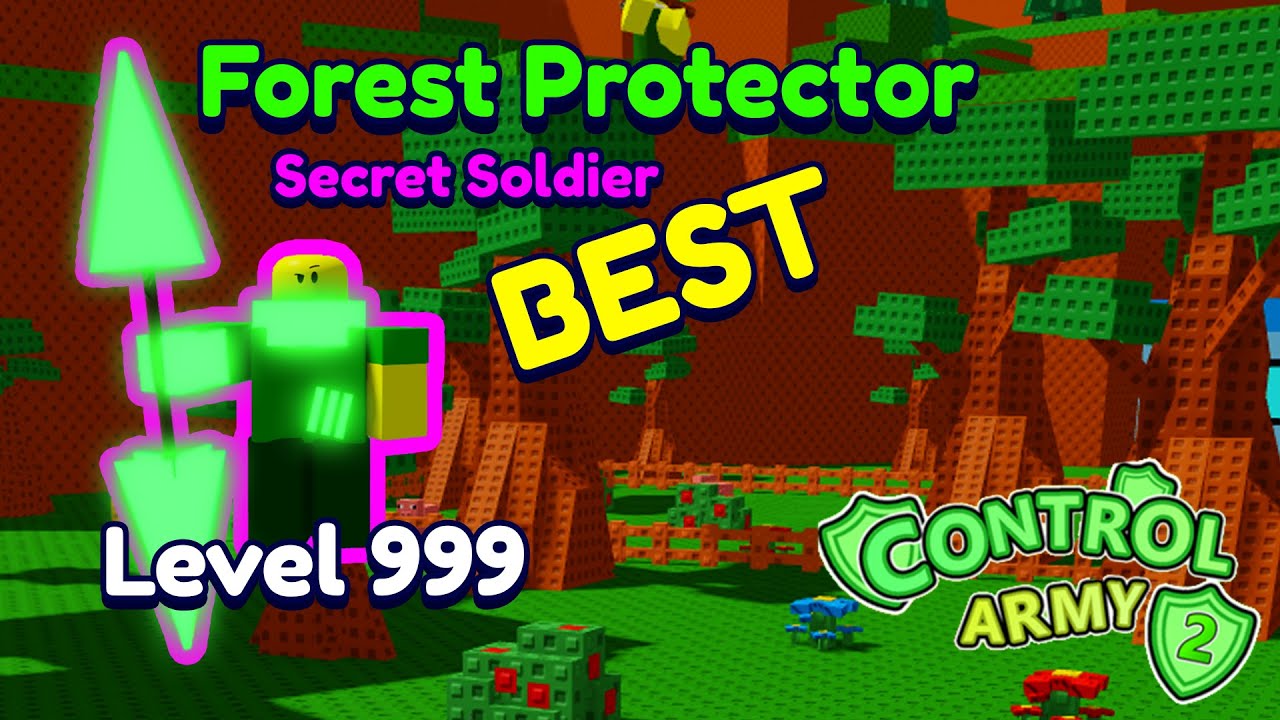 New Special Soldier Forest Protector in Control Army 2