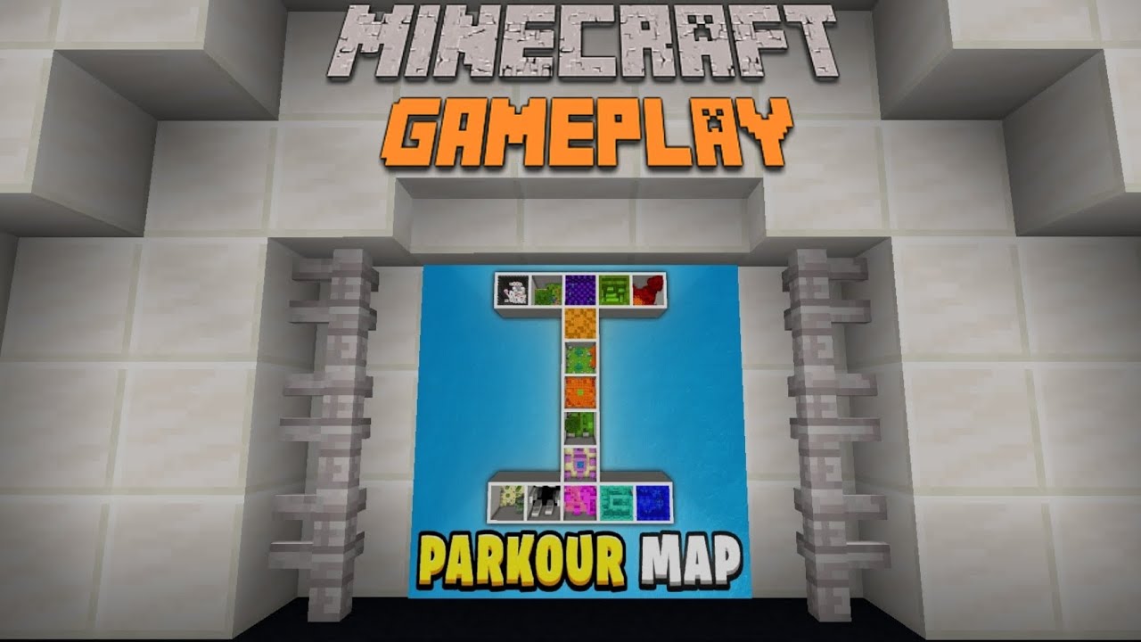 Minecraft Parkour I Map Minecraft Gameplay Maps - YouTube