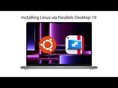 Install Linux via Parallels Desktop