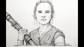 Rey [STARWARS SPEED DRAWING]