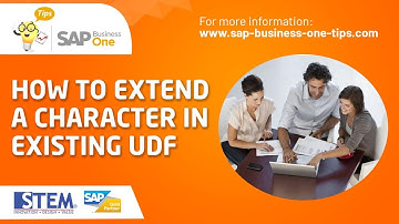 How to Extend a Character in Existing UDF SAP Business One