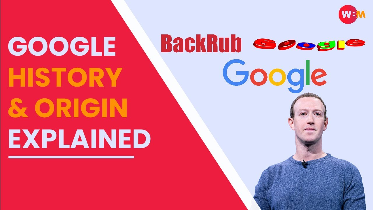 The History of  Google (Alphabet)