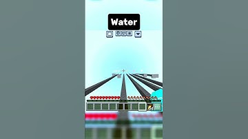 MINECRAFT MOBILE FALL DAMAGE TEST  #mobile  #minecraft #shorts