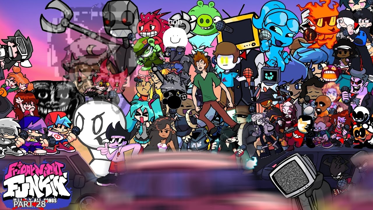 Friday Night Funkin' | M.I.L.F X All songs! (Part 29) [MORE CHANGES]