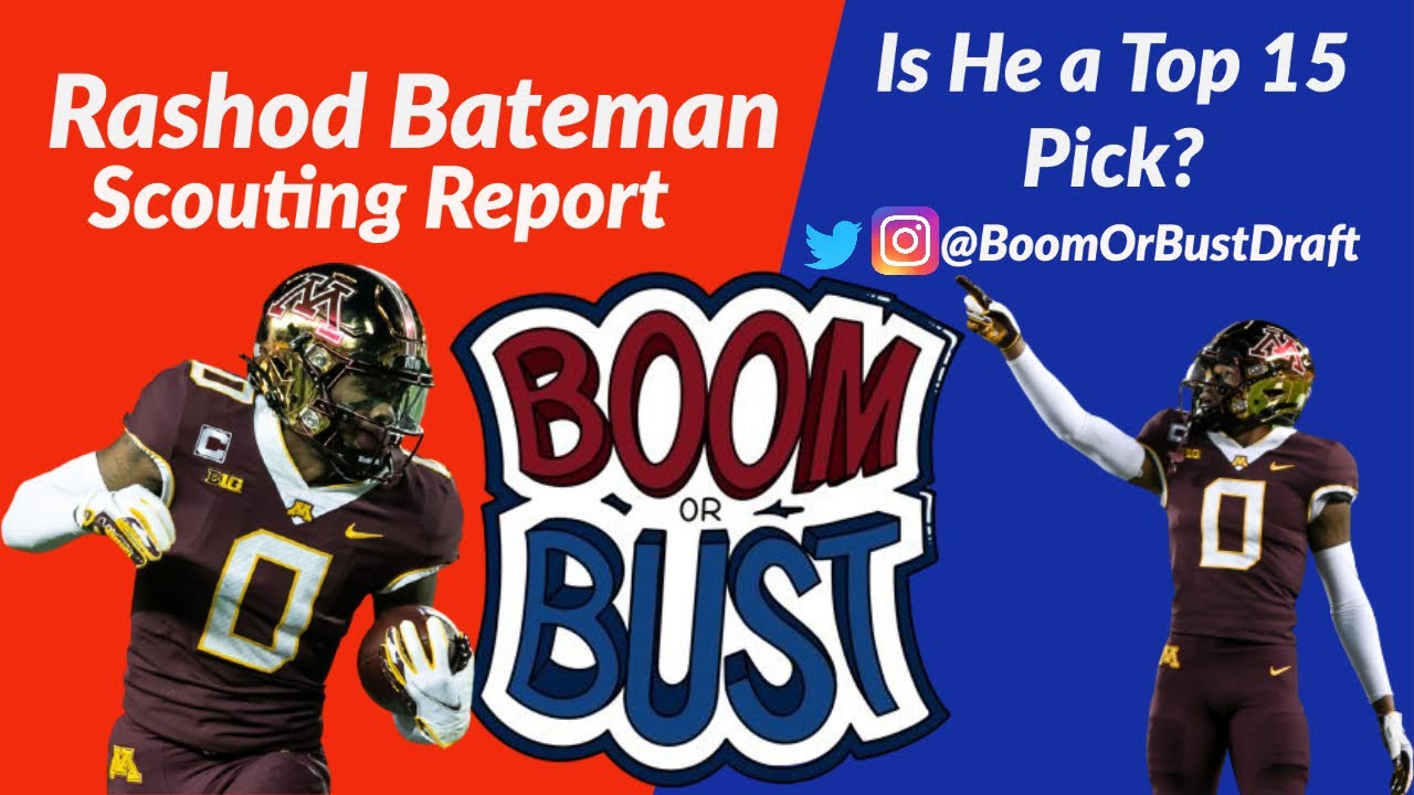 Rashod Bateman Scouting Report: Where Does He Rank in 2021 WR Class? | Boom or Bust: The Draft Show
