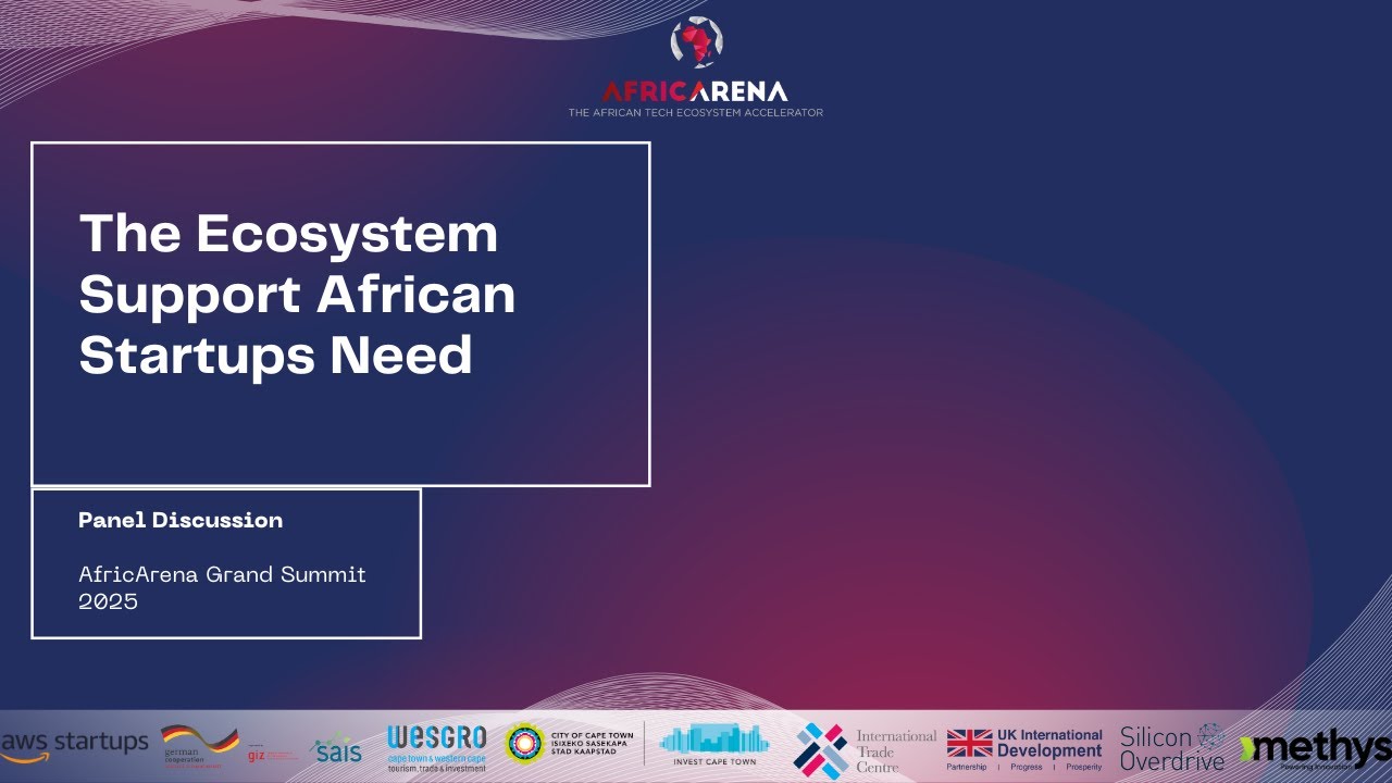 The Ecosystem Support African Startups Need (Panel Discussion) - YouTube