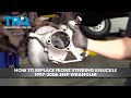 How to Replace Front Steering Knuckle 1997-2006 Jeep Wrangler