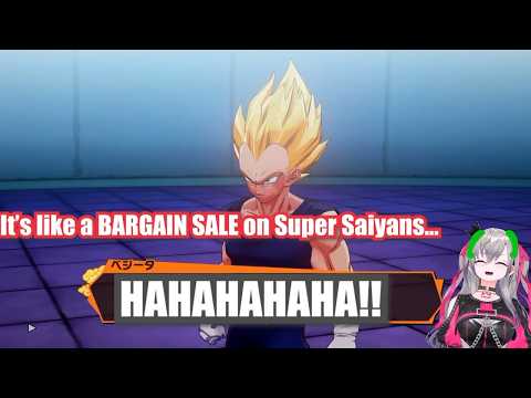 Riona's 1st Reaction: Goten and Trunks【Eng Sub / DBZ Kakarot / FLOW GLOW / hololive】