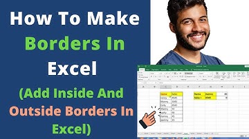 How to Make Borders in Excel (Add Inside and Outside Borders in Excel)