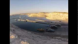 Time lapse of Lake Amistad boat ramp