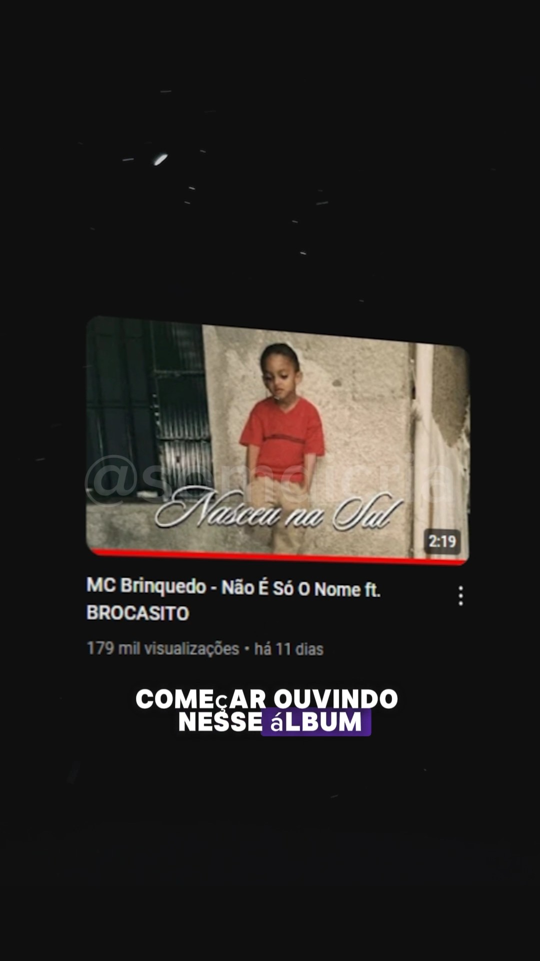 NÃO ESPERAVA o FEAT do BROCASITO com o MC BRINQUEDO