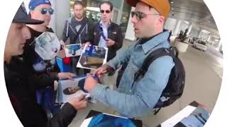 Star Trek star Zachary Quinto signing autographs at TIFF