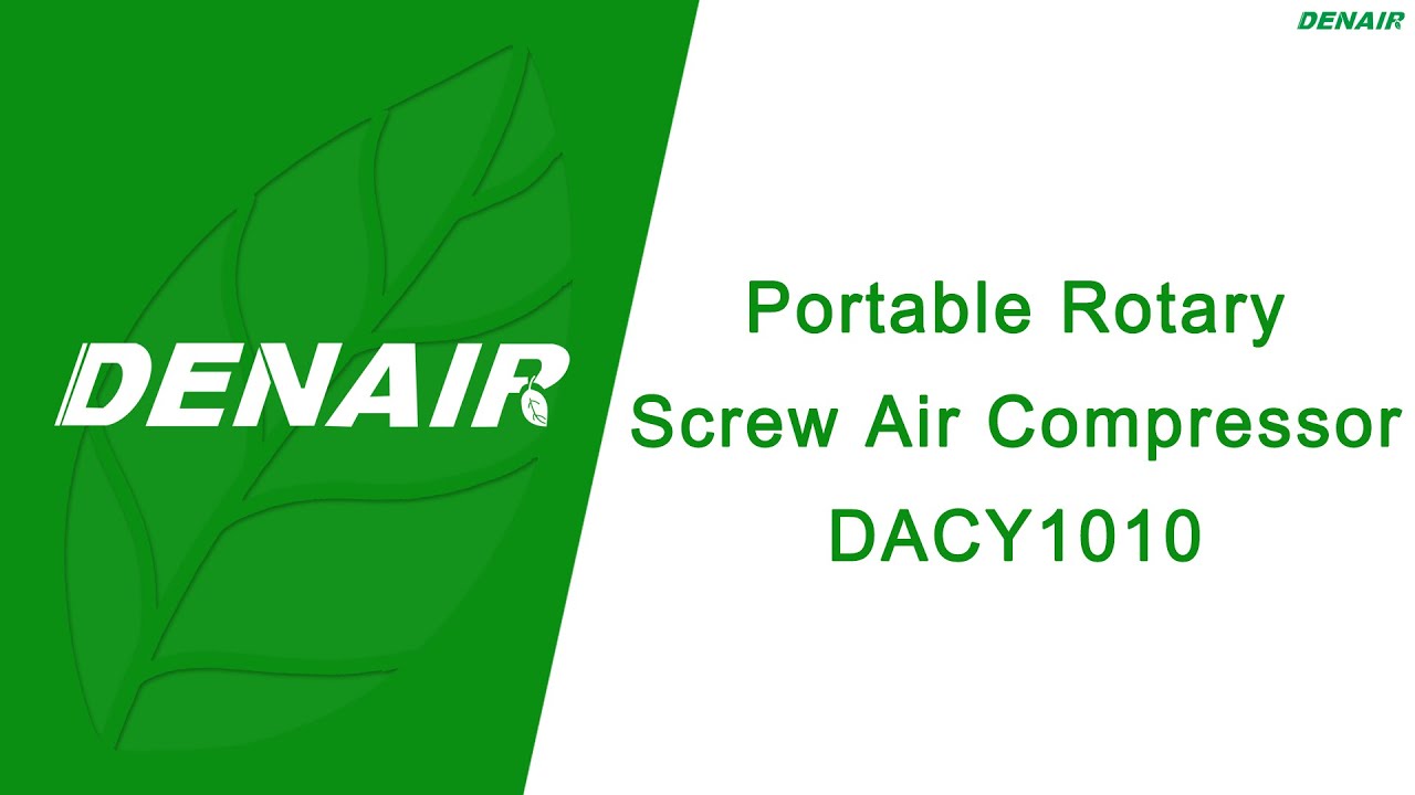 DACY Series丨DACY1010 Highly Practical Diesel Mobile Compressor!