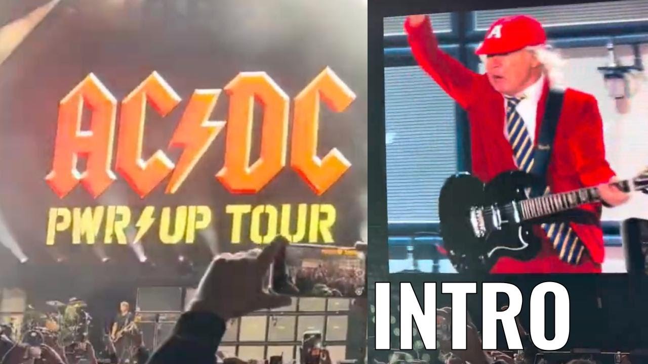 AC/DC: Power Up Tour 2025 Intro &