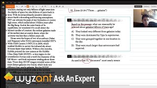 SAT #14 Reading (Question 44)