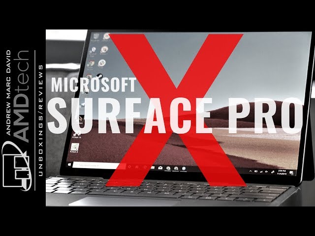 Microsoft Surface Pro X: The Review