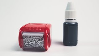Identity Theft Protection Roller Stamp Unboxing!