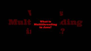 Famous What is Multithreading in Java? 🤔 | Explained Simply in 60s 🚀 Wealth