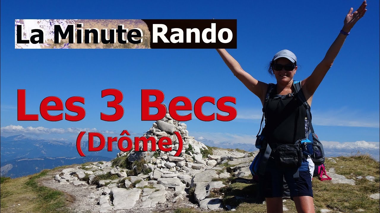 Randonnée Les 3 Becs - Drôme - Saou La Minute Rando