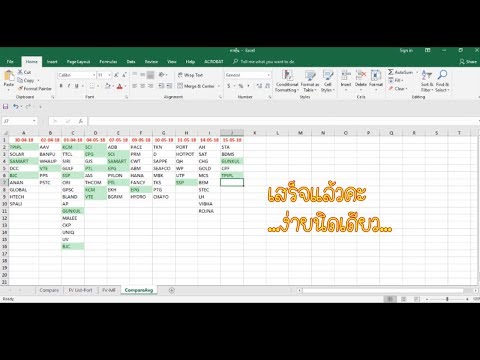 ข้อมูลซ้ำกันใน Excel หายังไง? l Ammy dot Com