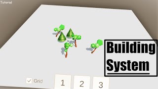 How to make a simple BUILDING SYSTEM in Unity C#!