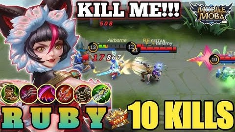 Ruby Best Build 2020 - Ruby Gameplay Mobile Legend Bang Bang