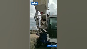 AS-4.0 Self Loading Mixer Working in Russia 01
