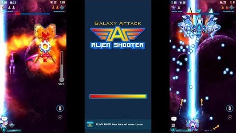 Galaxy Attack: Alien Shooter I PVP Mode | With New Update Hassan vs Mostafa Kita | By Apache Gamers