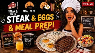 Ultimate Steak & Eggs Breakfast + Meal Prep Routine
We’re back at it with steak and eggs for breakfast!
Xoxo,
Oliviaa
Make sure to LIKE, SHARE, and SUBSCRIBE!!!
Follow Me On Social Media!
INSTAGRAM: https://www.instagram.com/itsoliviaga...
TWITTER: https://twitter.com/eOliviaGarcia
SNAPCHAT: vivaloca11
TIKTOK: ItsOliviaGarcia
FACEBOOK: ItsOliviaGarcia Ultimate Steak & Eggs Breakfast + Meal Prep Routine