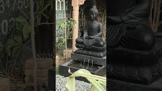 Garden Buddha Sculptures and Fountains out of Stone by Stonemart ™ #buddhastatue #gardensculpture