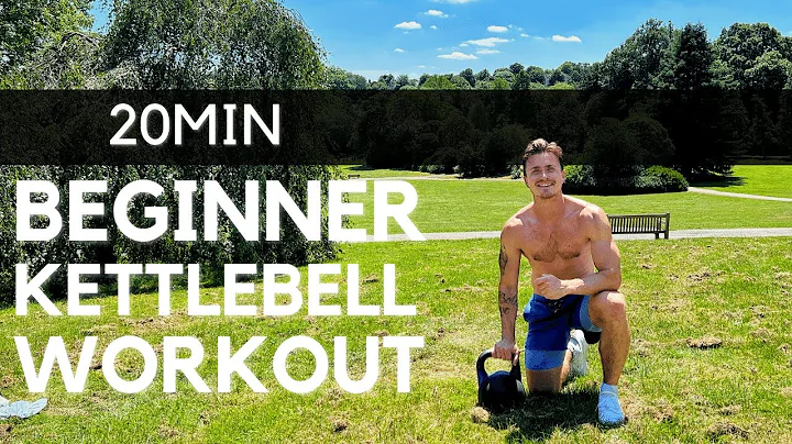 20 MINUTE BEGINNER KETTLEBELL WORKOUT // Get strong, follow along