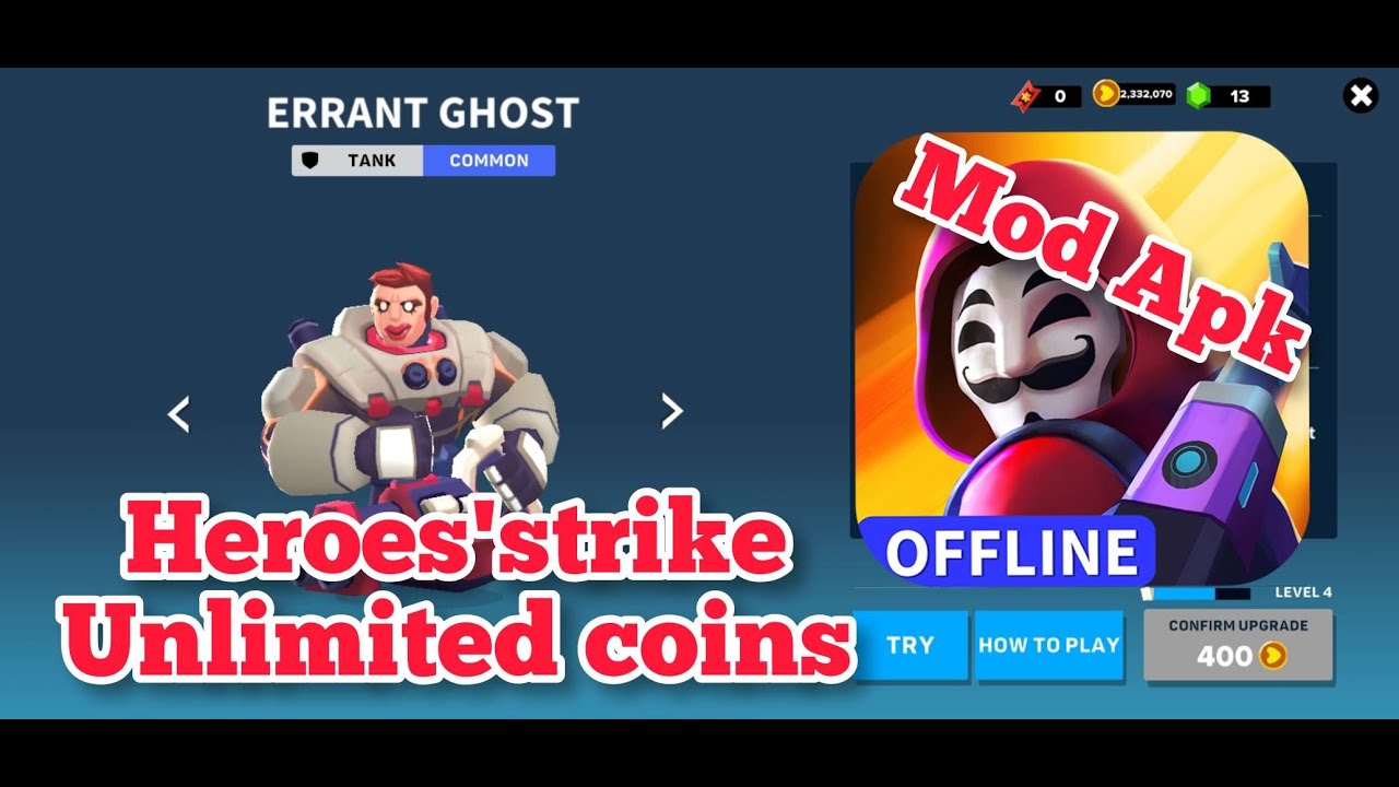 Heroes' strike - 3v3 moba brawl shooter - offline | mod ...