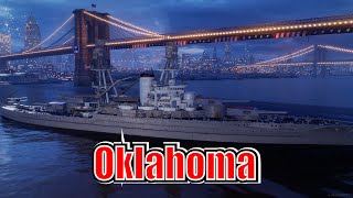 Meet The Oklahoma! Tier 4 US Battleship (World of Warships Legends Xbox Series X) 4k