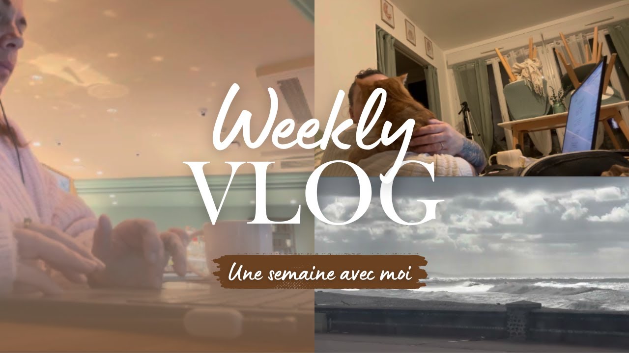 VLOG : Créations, projets & tempête Benjamin – une semaine bien remplie ...