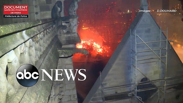 Notre Dame Cathedral could take three years to be reopened to public, official says